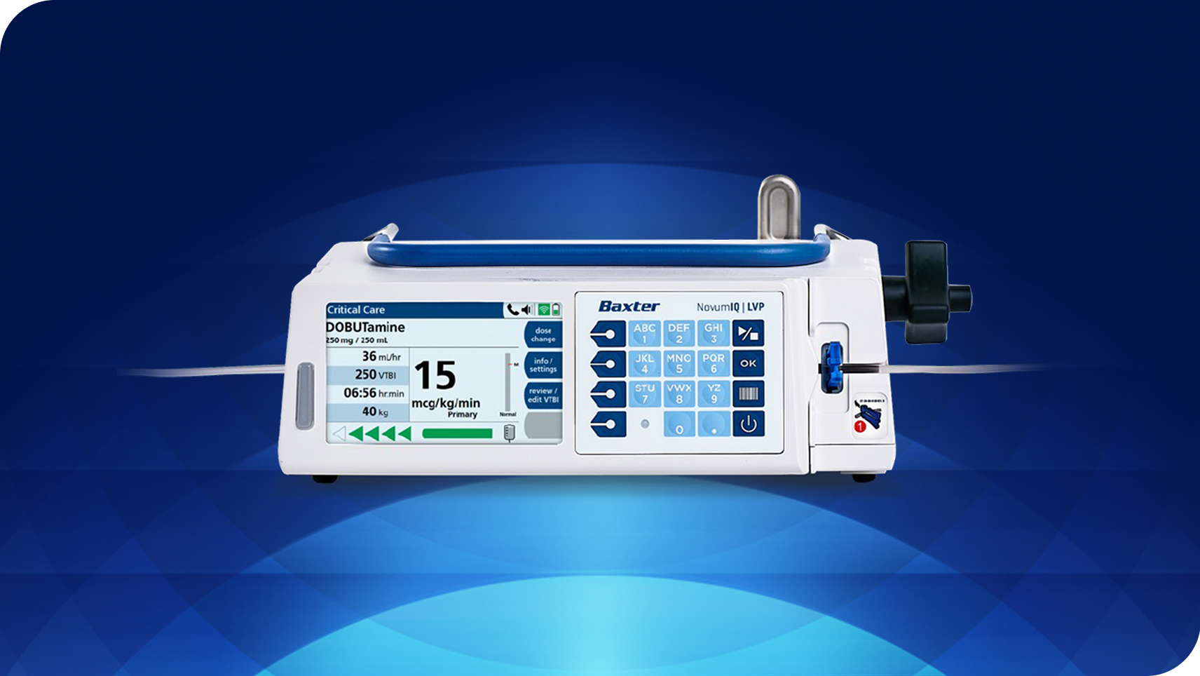 NOVUM IQ LVP Syringe Pump